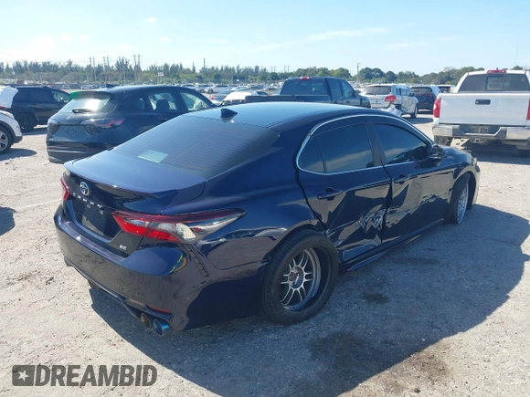 2022 Toyota Camry SE with VIN 4T1G11AK7NU637495, listed as a IAAI auction lot 41482491 with 48,433 mi miles and . Bid and sale history available at DreamBid. Image 4.