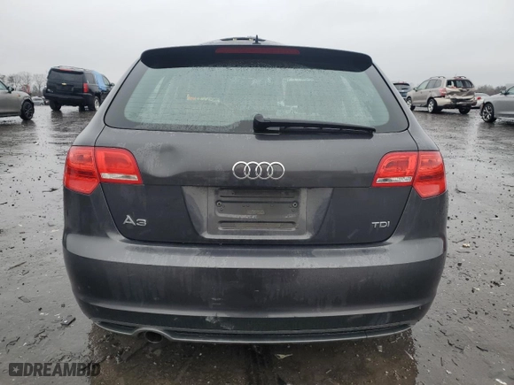 2011 Audi A3 2.0 TDI Premium Plus with VIN WAUKJAFM0BA062515, listed as a Copart auction lot 43950985 with 167,699 mi miles and Salvage Title. Bid and sale history available at carsss.com. Image 6.