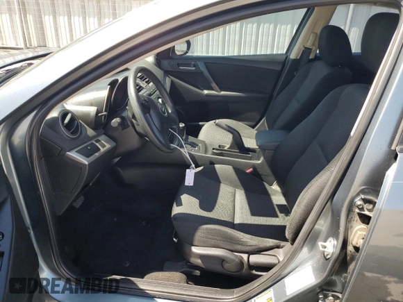 2012 Mazda 3 i Sport with VIN JM1BL1UF0C1533078, listed as a Copart auction lot 52734095 with 88,218 mi miles and Salvage Title. Bid and sale history available at DreamBid. Image 7.
