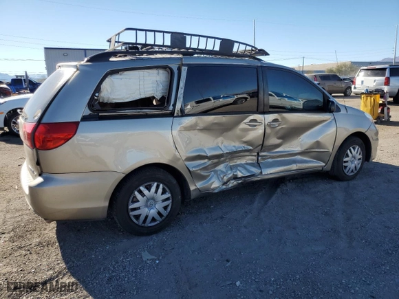 2008 Toyota Sienna CE with VIN 5TDZK23C88S148683, listed as a Copart auction lot 50749395 with 122,977 mi miles and Salvage Title. Bid and sale history available at carsss.com. Image 3.