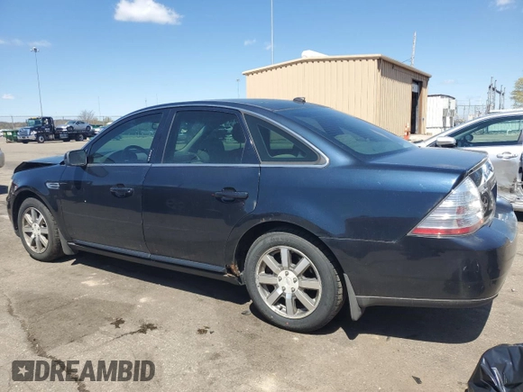 2008 Ford Taurus SEL with VIN 1FAHP24W38G172914, listed as a Copart auction lot 53309525 with 180,531 mi miles and Salvage Title. Bid and sale history available at carsss.com. Image 2.
