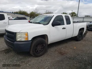 2007 Chevrolet Silverado 1500 LTZ with VIN 1GCEK19067Z595824, listed as a Copart auction lot 51287705 with 127,445 mi miles and Salvage Title. Bid and sale history available at carsss.com. Image 1.