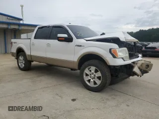 2011 Ford F-150 XL with VIN 1FTFW1EF3BFA24417, listed as a Copart auction lot 58860725 with 204,789 mi miles and Salvage title. Bid and sale history available at DreamBid. Image 4.