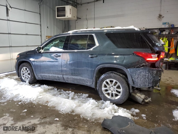2020 Chevrolet Traverse LT Cloth with VIN 1GNEVGKW6LJ248938, listed as a Copart auction lot 44449565 with 109,147 mi miles and Salvage Title. Bid and sale history available at carsss.com. Image 2.