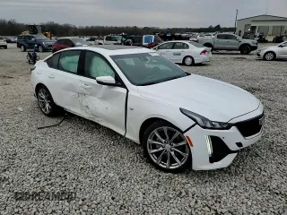 2024 Cadillac CT5 Sport z VIN 1G6DP5RK8R0130218, wystawiony jako Copart lot #45973105 z przebiegiem 6 878 mil mil oraz Szkoda całkowita • Salvage title. Historia ofert i sprzedaży dostępna na DreamBid. Obrazek 11.