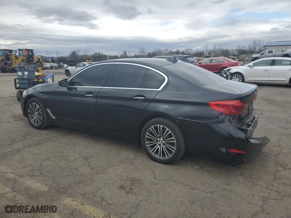 2018 BMW 5 Series 530i xDrive with VIN WBAJA7C54JWA72951, listed as a Copart auction lot 49146245 with 87,380 mi miles and Salvage Title. Bid and sale history available at carsss.com. Image 2.