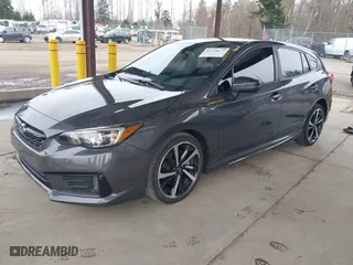 2022 Subaru Impreza Sport with VIN 4S3GTAM68N3717598, listed as a IAAI auction lot 41778477 with 36,555 mi miles. Bid and sale history available at carsss.com. Image 2.