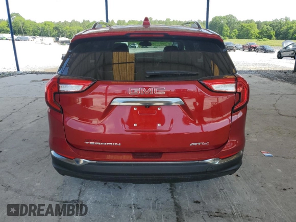 2023 GMC Terrain AT4 z VIN 3GKALYEG1PL244760, wystawiony jako Copart lot #57749645 z przebiegiem 16 832 mil mil oraz Szkoda całkowita • Salvage title. Historia ofert i sprzedaży dostępna na DreamBid. Obrazek 6.