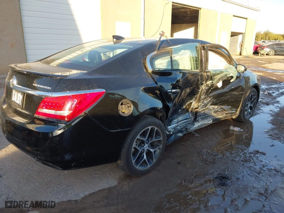 2016 Buick LaCrosse Sport Touring with VIN 1G4G45G36GF285693, listed as a IAAI auction lot 40681312 with 64,249 mi miles. Bid and sale history available at carsss.com. Image 4.