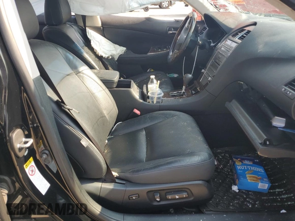 2012 Lexus ES 330 with VIN JTHBK1EG0C2483589, listed as a Copart auction lot 58309755 with 125,400 mi miles and Salvage title. Bid and sale history available at DreamBid. Image 7.
