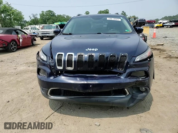 2016 Jeep Cherokee Limited with VIN 1C4PJMDB6GW225688, listed as a Copart auction lot 59818925 with 144,948 mi miles and Salvage title. Bid and sale history available at DreamBid. Image 14.