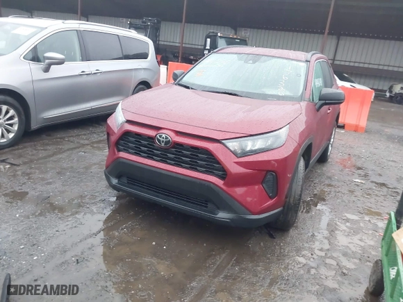 2021 Toyota RAV4 LE with VIN 2T3H1RFV7MW176326, listed as a IAAI auction lot 41441240 with 55,958 mi miles. Bid and sale history available at carsss.com. Image 16.