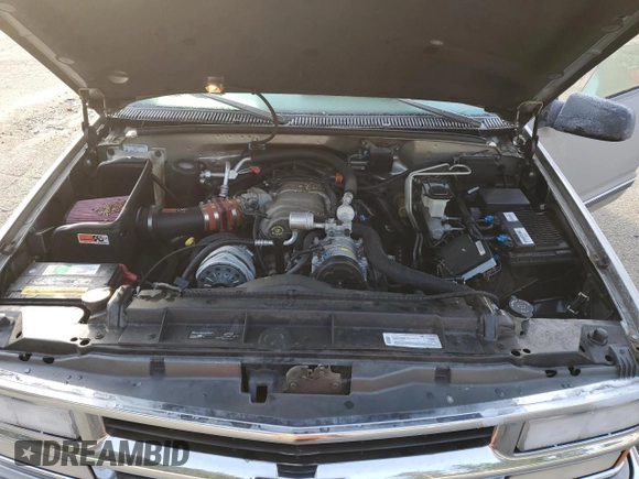 1999 Chevrolet Suburban with VIN 1GNGK26J9XJ518169, listed as a Copart auction lot 89381325 with 53,435 mi miles and Salvage Title. Bid and sale history available at carsss.com. Image 13.