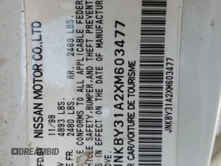 1999 Infiniti Q45 z VIN JNKBY31A2XM603477, wystawiony jako Copart lot #64216924 z przebiegiem 278 602 mil mil oraz Szkody całkowita. Historia ofert i sprzedaży dostępna na DreamBid. Obrazek 12.
