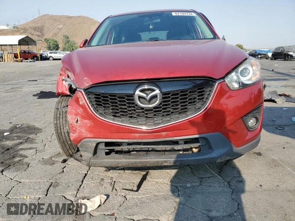 2014 Mazda CX-5 Touring with VIN JM3KE2CY0E0309845, listed as a Copart auction lot 62193734 with 97,878 mi miles and Salvage Title. Bid and sale history available at carsss.com. Image 5.
