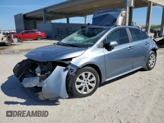 2021 Toyota Corolla LE with VIN 5YFEPMAE6MP181541, listed as a Copart auction lot 49819045 with 0 mi miles and Salvage Title. Bid and sale history available at carsss.com. Image 1.