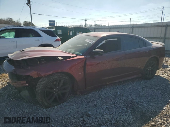 2019 Dodge Charger R/T with VIN 2C3CDXCT1KH726467, listed as a Copart auction lot 41700945 with 126,058 mi miles and Salvage Title. Bid and sale history available at carsss.com. Image 1.