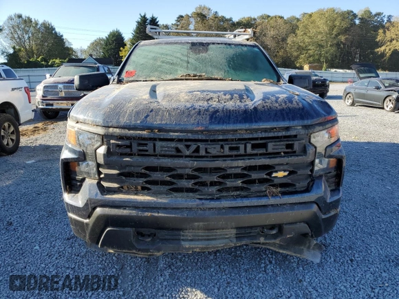 2022 Chevrolet Silverado 1500 Work Truck with VIN 1GCRDAEK5NZ641885, listed as a Copart auction lot 74668384 with Not Provided miles and Salvage Title. Bid and sale history available at DreamBid. Image 5.