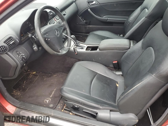 2002 Mercedes-Benz C 230/260/280/320 with VIN WDBRN47J72A327957, listed as a Copart auction lot 66282164 with 77,014 mi miles and Salvage Title. Bid and sale history available at DreamBid. Image 7.