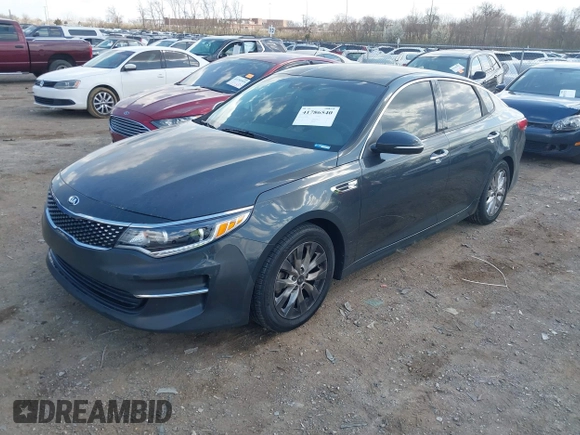 2016 Kia Optima EX with VIN 5XXGU4L30GG014019, listed as a IAAI auction lot 41786540 with 112,894 mi miles and . Bid and sale history available at carsss.com. Image 17.