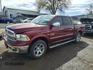 2016 Ram 1500 Laramie z VIN 1C6RR7NT7GS291689, wystawiony jako Copart lot #48631615 z przebiegiem 124 254 mil mil oraz Szkoda całkowita • Salvage title. Historia ofert i sprzedaży dostępna na DreamBid. Obrazek 1.