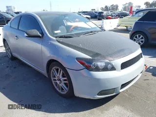 2010 Scion tC with VIN JTKDE3B77A0311207, listed as a IAAI auction lot 41723360 with 135,516 mi miles. Bid and sale history available at carsss.com. Image 1.
