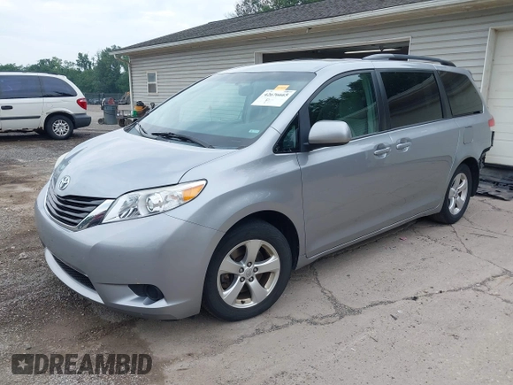 2013 Toyota Sienna LE AAS with VIN 5TDKK3DC7DS332092, listed as a IAAI auction lot 42676665 with 121,481 mi miles and . Bid and sale history available at DreamBid. Image 19.