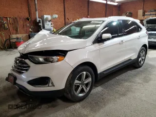 2019 Ford Edge SEL z VIN 2FMPK4J91KBC13727, wystawiony jako Copart lot #58522465 z przebiegiem 83 281 mil mil oraz Szkoda całkowita • Salvage title. Historia ofert i sprzedaży dostępna na DreamBid. Obrazek 1.