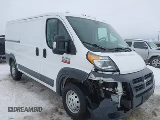 2017 Ram ProMaster Cargo with VIN 3C6TRVAG4HE543664, listed as a IAAI auction lot 41592913 with 55,665 mi miles and . Bid and sale history available at DreamBid. Image 1.