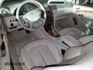 2004 Mercedes-Benz CLK 320 with VIN WDBTK65GX4T024308, listed as a Copart auction lot 80129914 with 106,827 mi miles and Salvage Title. Bid and sale history available at DreamBid. Image 8.