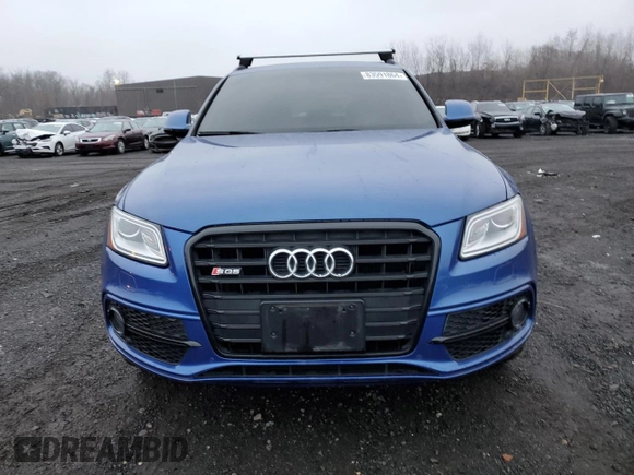 2016 Audi SQ5 Premium Plus with VIN WA1CCAFP5GA022010, listed as a Copart auction lot 83591864 with 93,026 mi miles and Salvage Title. Bid and sale history available at carsss.com. Image 5.