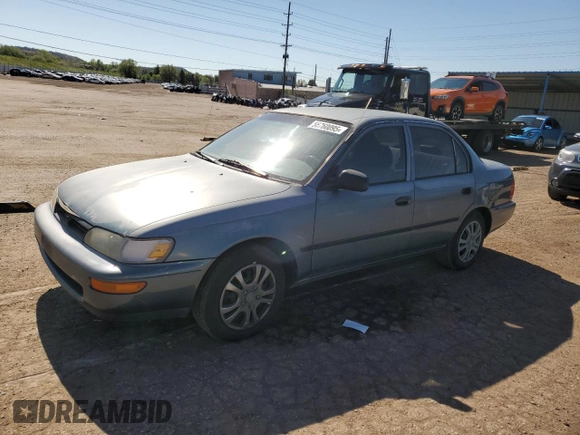 1994 Toyota Corolla with VIN 1NXAE04B7RZ129212, listed as a Copart auction lot 56760095 with 156,822 mi miles and Non repairable. Bid and sale history available at DreamBid. Image 1.