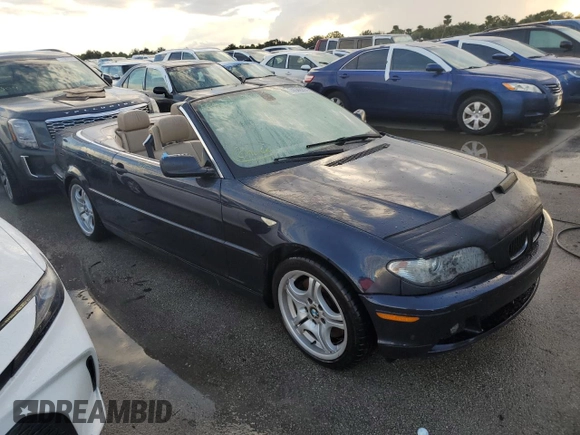 2006 BMW 3 Series 330Ci with VIN WBABW53406PZ41934, listed as a Copart auction lot 74346994 with Not Provided miles and Salvage Title. Bid and sale history available at DreamBid. Image 4.