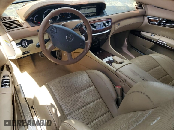 2010 Mercedes-Benz CL with VIN WDDEJ7HB0AA024754, listed as a Copart auction lot 47628265 with 92,176 mi miles and Clean Title. Bid and sale history available at DreamBid. Image 8.