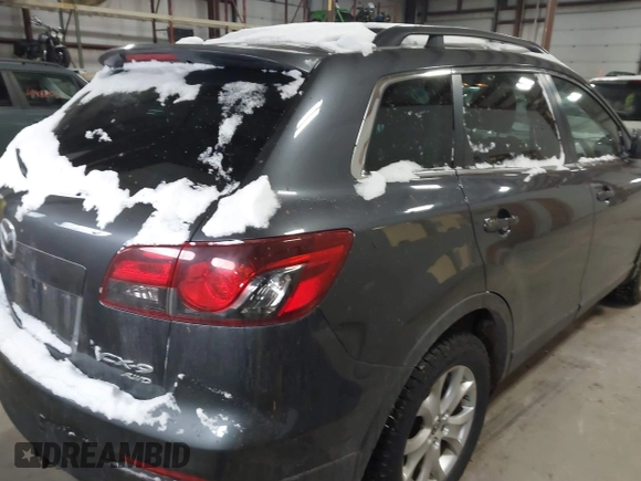 2013 Mazda CX-9 Touring with VIN JM3TB3CA1D0420702, listed as a IAAI auction lot 41506922 with 132,982 mi miles. Bid and sale history available at carsss.com. Image 4.