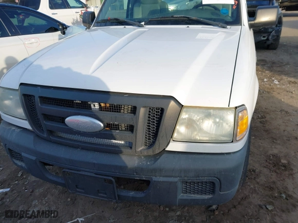 2007 Ford Ranger XL with VIN 1FTYR10D67PA02614, listed as a IAAI auction lot 41416593 with 281,449 mi miles. Bid and sale history available at carsss.com. Image 12.