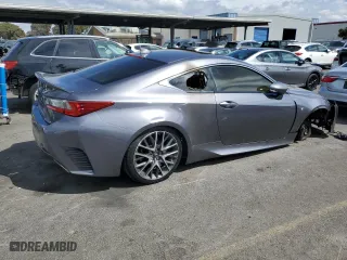 2016 Lexus RC 350 with VIN JTHHE5BC7G5014188, listed as a Copart auction lot 72082024 with 0 mi miles and Salvage Title. Bid and sale history available at carsss.com. Image 3.