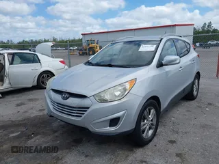 2010 Hyundai Tucson GLS with VIN KM8JU3AC0AU019205, listed as a IAAI auction lot 42157796 with 175,246 mi miles and . Bid and sale history available at DreamBid. Image 6.