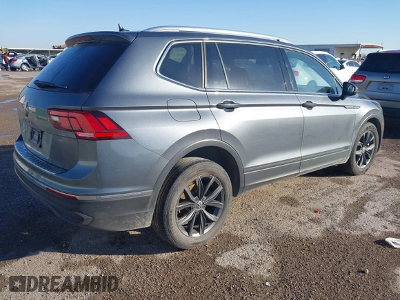 2022 Volkswagen Tiguan SE with VIN 3VV3B7AX1NM147445, listed as a IAAI auction lot 41755217 with 59,399 mi miles and . Bid and sale history available at DreamBid. Image 4.