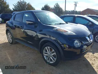 2016 Nissan Juke SV z VIN JN8AF5MV3GT657281, wystawiony jako IAAI lot #41587183 z przebiegiem 131 749 mil mil oraz . Historia ofert i sprzedaży dostępna na DreamBid. Obrazek 1.