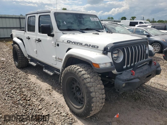 2020 Jeep Gladiator Overland z VIN 1C6HJTFG6LL135872, wystawiony jako Copart lot #59249895 z przebiegiem 113 519 mil mil oraz Czysty tytuł • Clean title. Historia ofert i sprzedaży dostępna na DreamBid. Obrazek 4.