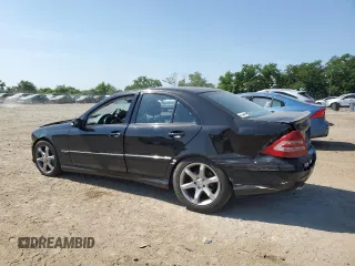 2007 Mercedes-Benz C 230 Sport with VIN WDBRF52H67A948136, listed as a Copart auction lot 62162335 with Not provided miles and Salvage title. Bid and sale history available at DreamBid. Image 2.