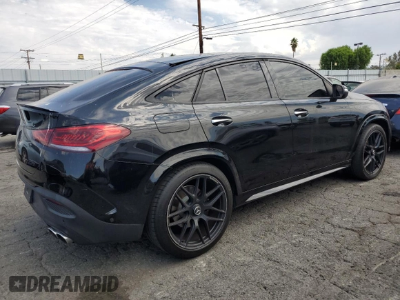 2021 Mercedes-Benz GLE 53 AMG with VIN 4JGFD6BB3MA257083, listed as a Copart auction lot 65208305 with 97,001 mi miles and Clean title. Bid and sale history available at DreamBid. Image 3.