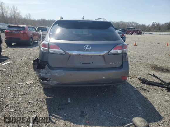 2015 Lexus RX 350 with VIN 2T2BK1BA7FC338391, listed as a Copart auction lot 53875885 with 127,996 mi miles and Clean Title. Bid and sale history available at DreamBid. Image 6.
