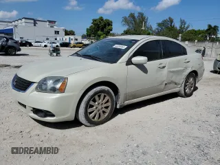 2009 Mitsubishi Galant ES with VIN 4A3AB36F79E041377, listed as a Copart auction lot 48393065 with 130,620 mi miles and Salvage Title. Bid and sale history available at carsss.com. Image 1.