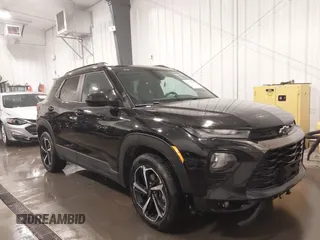 2023 Chevrolet TrailBlazer RS with VIN KL79MUSL2PB119870, listed as a IAAI auction lot 41915672 with 29,345 mi miles and . Bid and sale history available at DreamBid. Image 6.