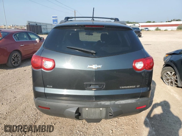2011 Chevrolet Traverse 1LT with VIN 1GNKVGED2BJ135841, listed as a Copart auction lot 69965804 with 186,295 mi miles and Clean Title. Bid and sale history available at DreamBid. Image 6.