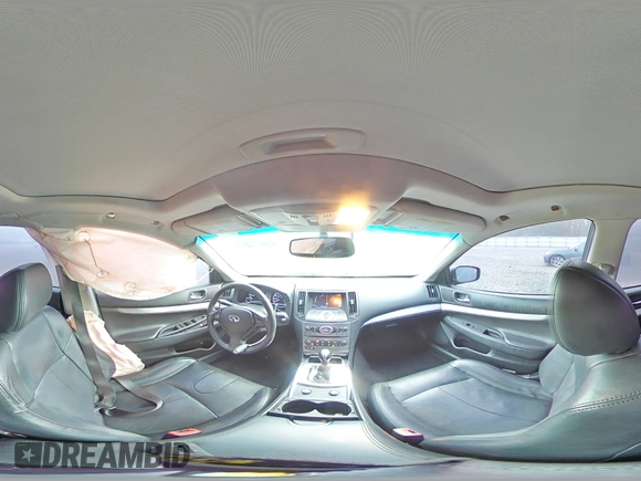 2015 Infiniti Q40 with VIN JN1CV6APXFM500023, listed as a Copart auction lot 85674804 with 185,540 mi miles and Salvage Title. Bid and sale history available at DreamBid. Image 13.