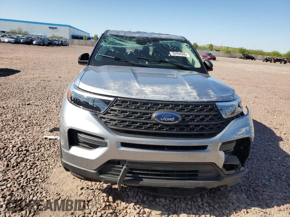 2021 Ford Explorer with VIN 1FMSK7BH7MGA72210, listed as a Copart auction lot 59494505 with 54,769 mi miles and Salvage title. Bid and sale history available at DreamBid. Image 5.