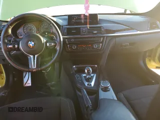 2015 BMW M4 with VIN WBS3R9C52FK332834, listed as a Copart auction lot 78004284 with 33,996 mi miles and Non Repairable. Bid and sale history available at carsss.com. Image 8.
